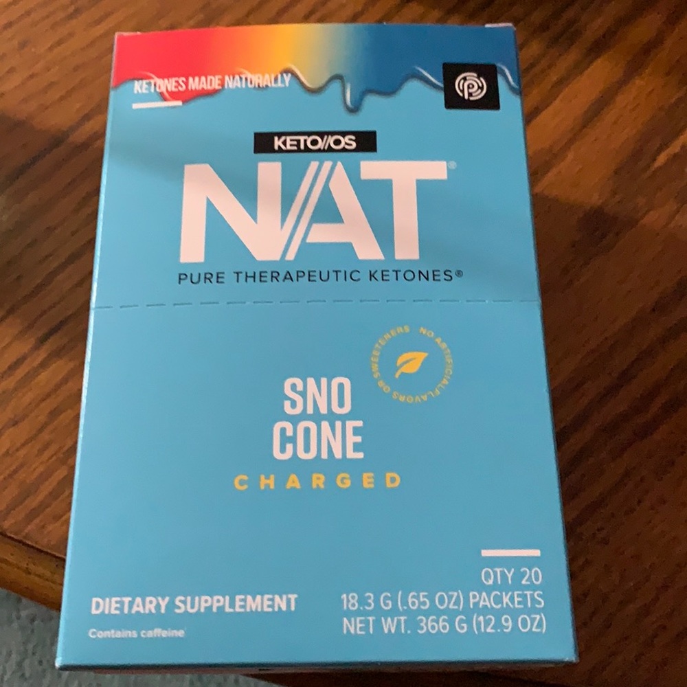 BNIB LIMITED Flavor Pruvit NAT OS Ketones Sno Cone